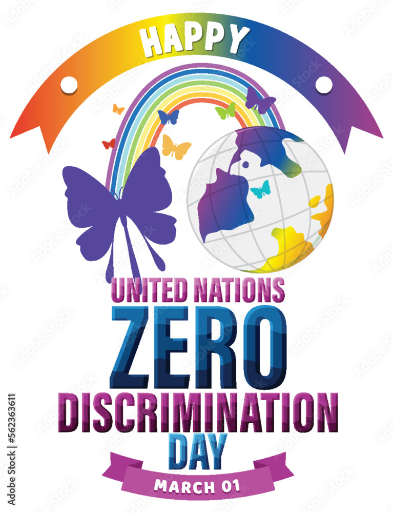Zero discrimination day banner design Zero discrimination day banner design