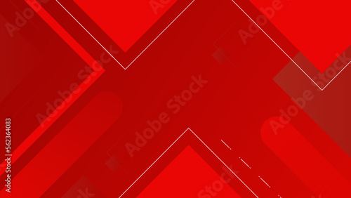 red tech abstract ,background polygon elegant background and banner business product present and game background