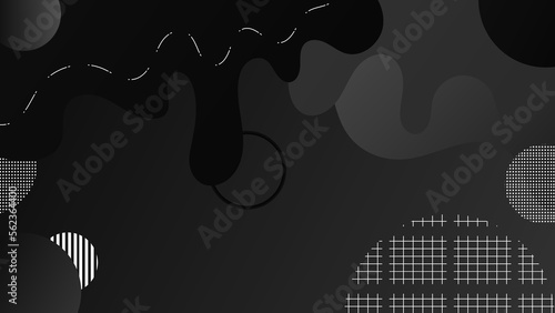 black tech abstract ,background polygon elegant background and banner business product present and game background