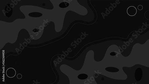 black tech abstract ,background polygon elegant background and banner business product present and game background
