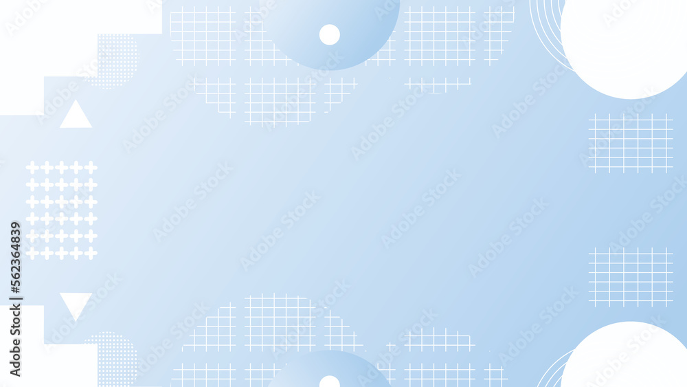 Obraz premium Modern Blue Abstract Technology Background Design Vector Illustration