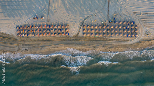 Drone photo of Korinos beach