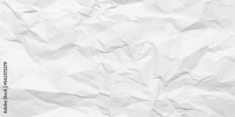 White creased crumpled paper texture can be use as background. Ragged White Paper. white waxed packing paper texture.