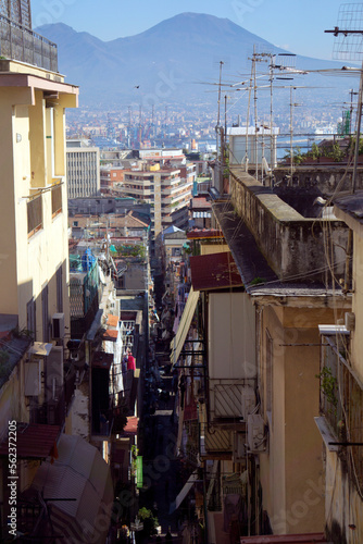 Naples, Italy panorama  of city