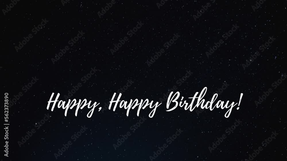 Happy Birthday Day wish image with black flickering background Happy Birthday Day wish image with black flickering background
