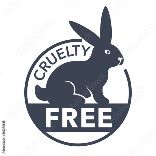 Cruelty free sign - not tested on animals