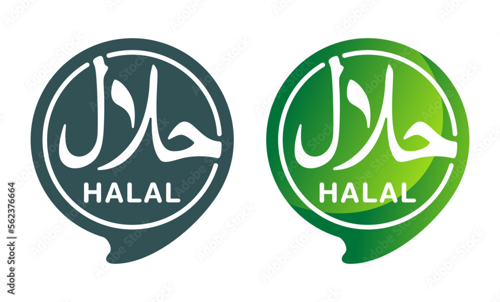 Halal certified stamp for food products Halal certified stamp for food products