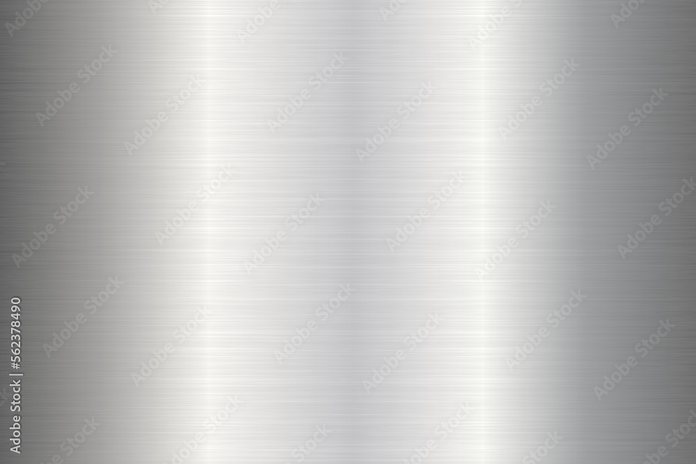 Silver brushed steel metal texture background vector. Silver brushed steel metal texture background vector.