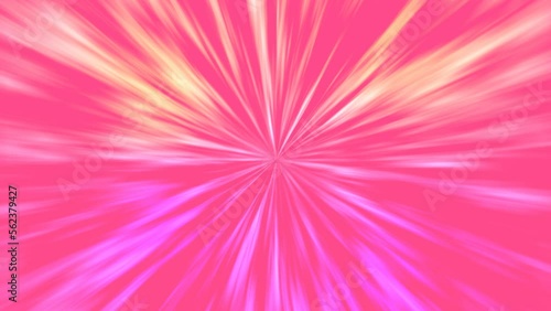 Motion graphics using moving objects