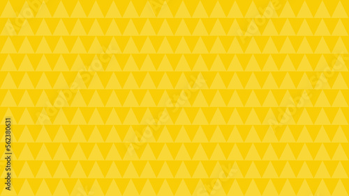 Yellow triangle seamless geometric pattern