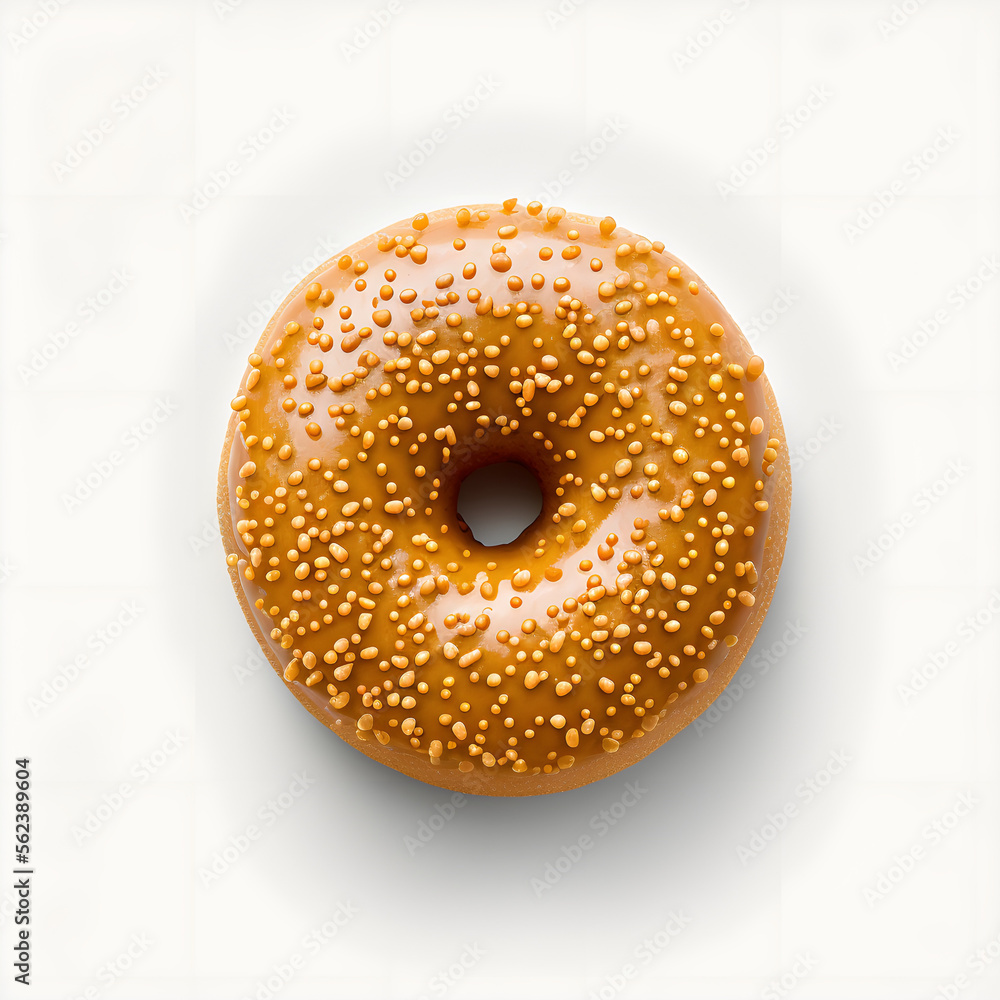 doughnuts on white background, perfect for advertising, packaging, menus, cookbooks. Highlighting texture & details, shot from above, high-res suitable for printing, posters, banners & more doughnuts on white background, perfect for advertising, packaging, menus, cookbooks. Highlighting texture & details, shot from above, high-res suitable for printing, posters, banners & more