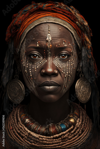 Tribe Woman / generative AI