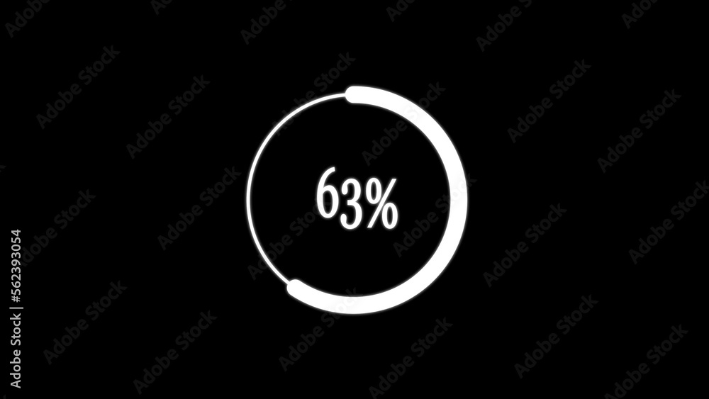 abstract circle data number illustration background abstract circle data number illustration background