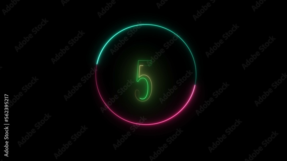 abstract colorful number illustration background abstract colorful number illustration background