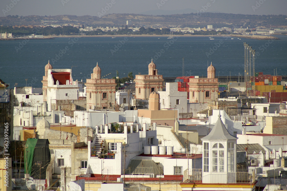 Cádiz (Spain). Historic center of the city of Cádiz