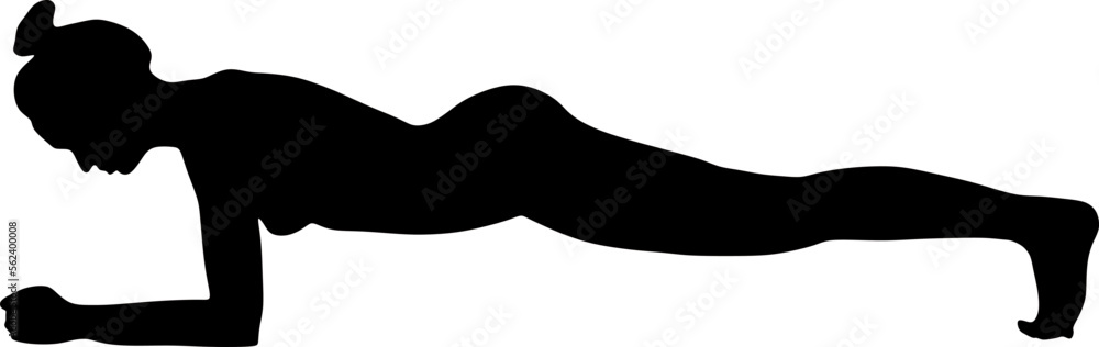 yoga in silhouette vector art on background yoga in silhouette vector art on background