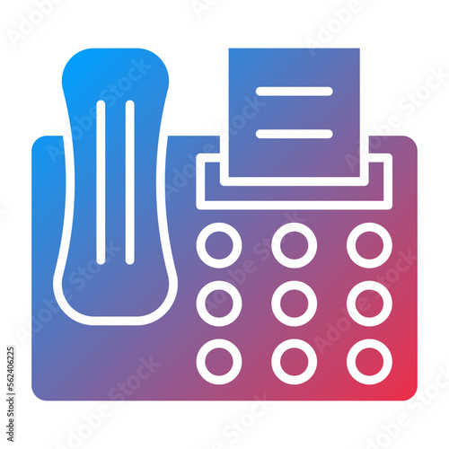Fax Icon Style