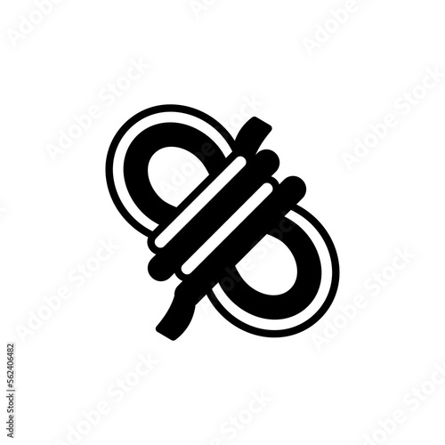 Rope icon in vector. Logotype