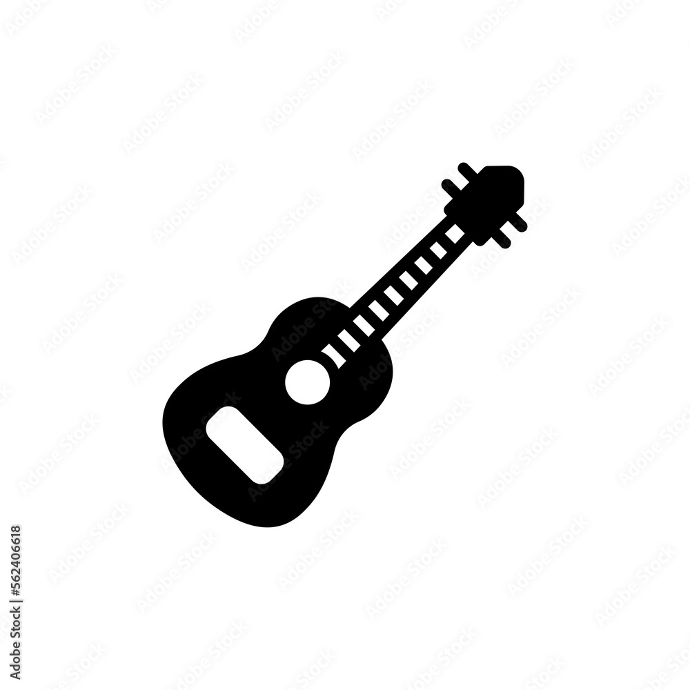 Fototapeta premium Guitar icon in vector. Logotype