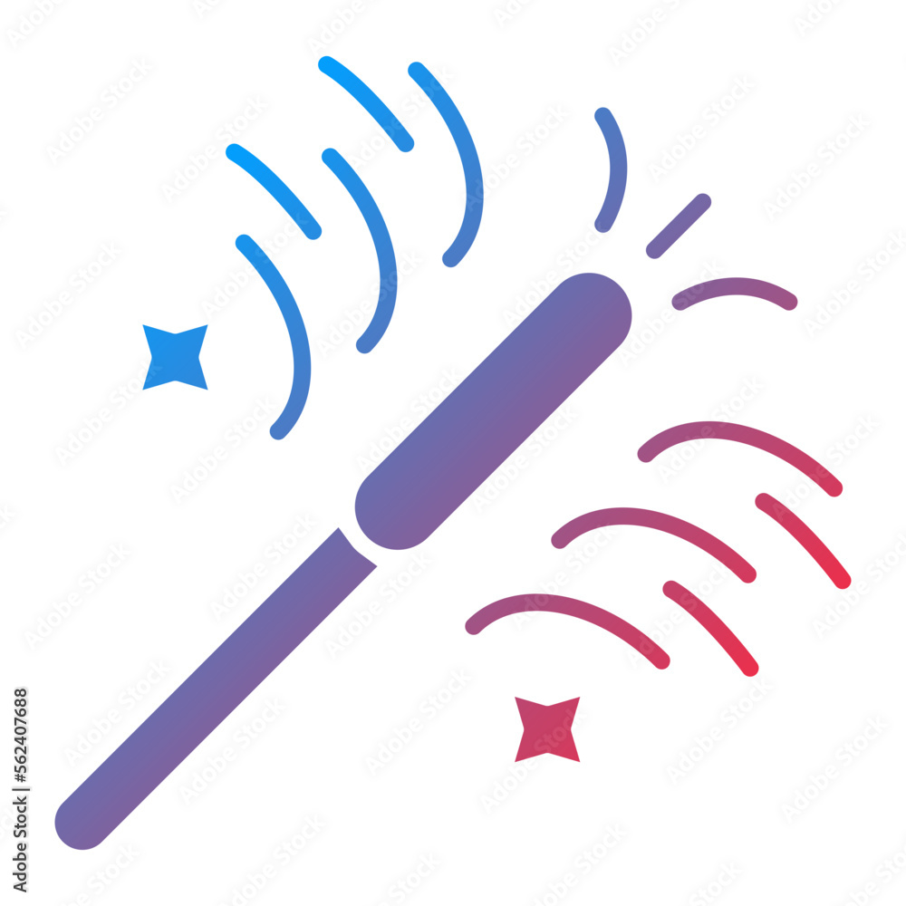 Obraz premium Sparkler Icon Style