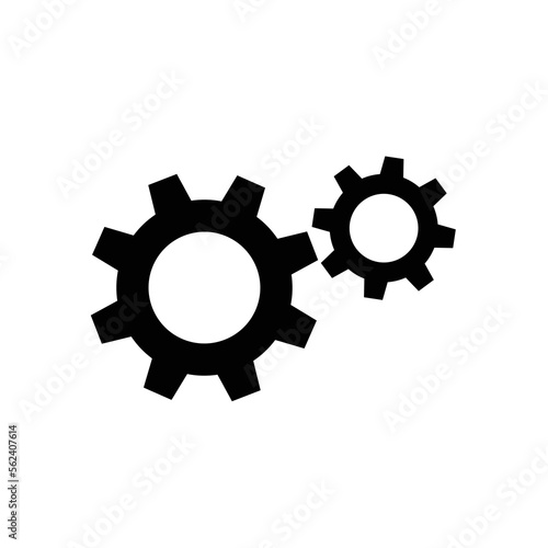 Settings icon with additional gears icon