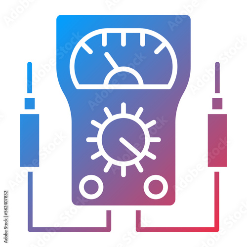 Voltmeter Icon Style