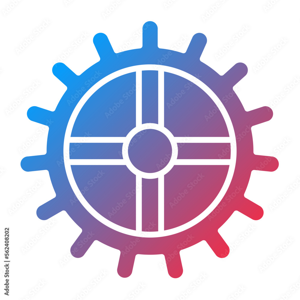 Cogwheel Icon Style Cogwheel Icon Style