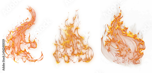 Fire PNG. Realistic Fire Flames with smoke and sparkles transparent on without background. Burning red wildfire flames set, burn bonfire silhouette and blazing fiery spurts of flame
