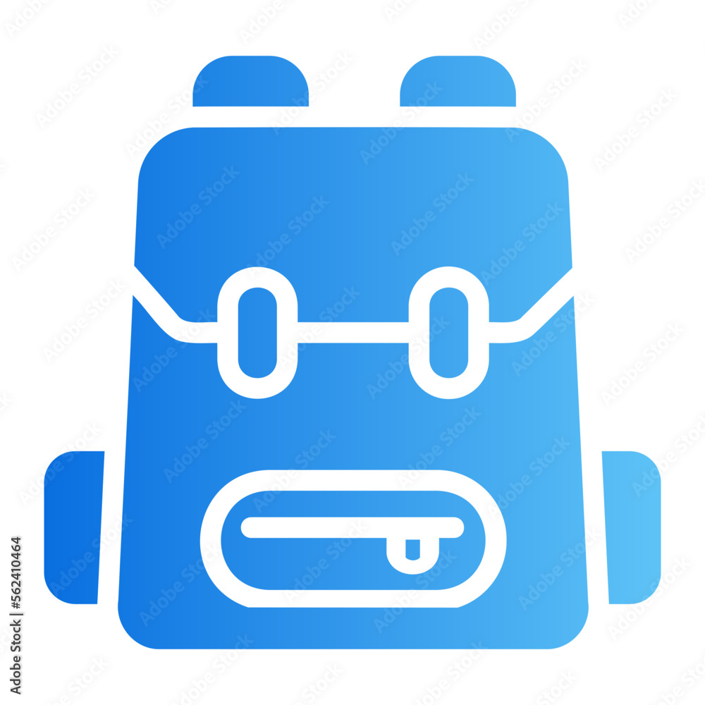 backpack gradient icon