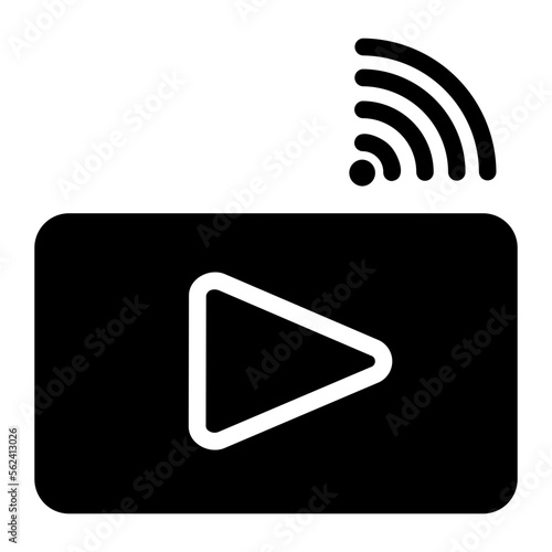 streaming icon