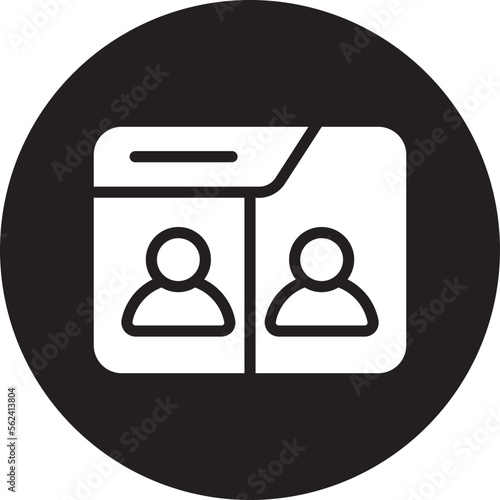 videocall glyph icon