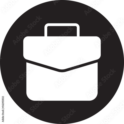 briefcase glyph icon