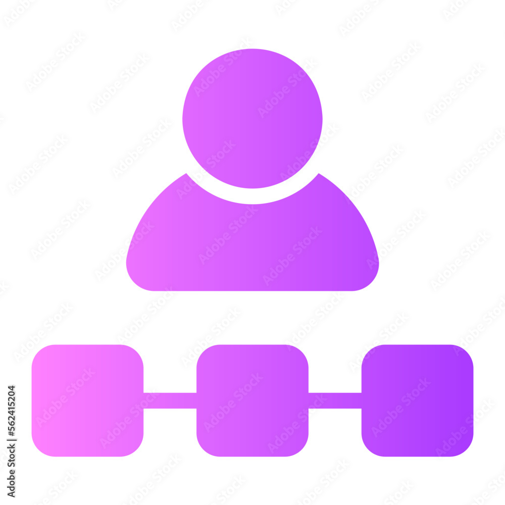 skills gradient icon skills gradient icon