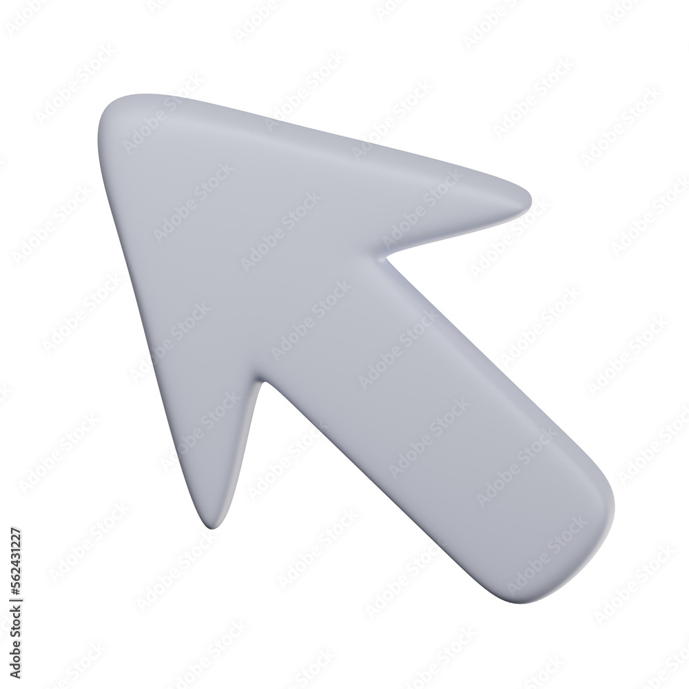 3D Cursor Illustration 3D Cursor Illustration