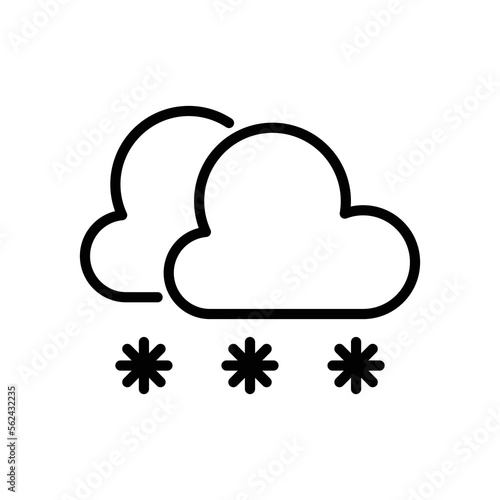 Sleet icon vector design template