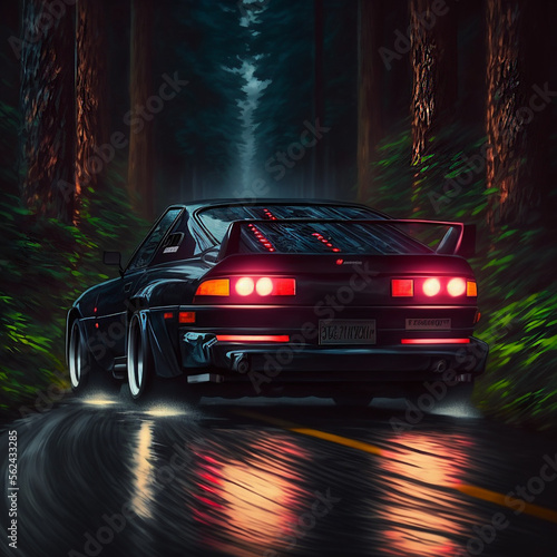 Old supra in a jungle drifting ?