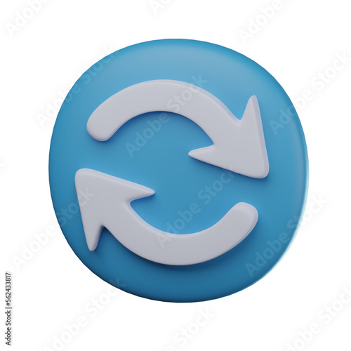 Free Download 3D Sync Illustration - GFXLoad