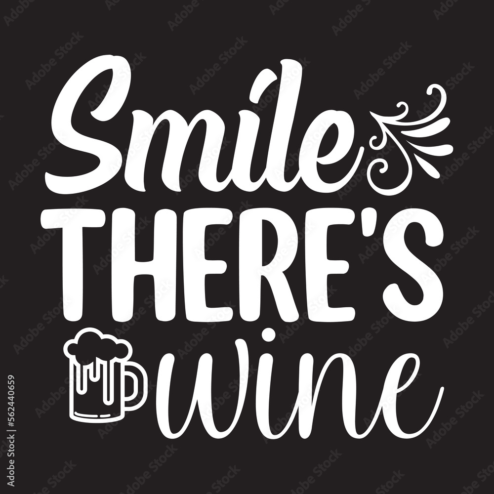 Smile, there's wine svg