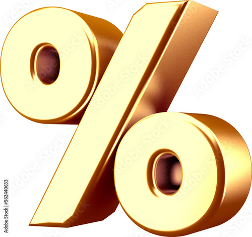 3D Golden Percent