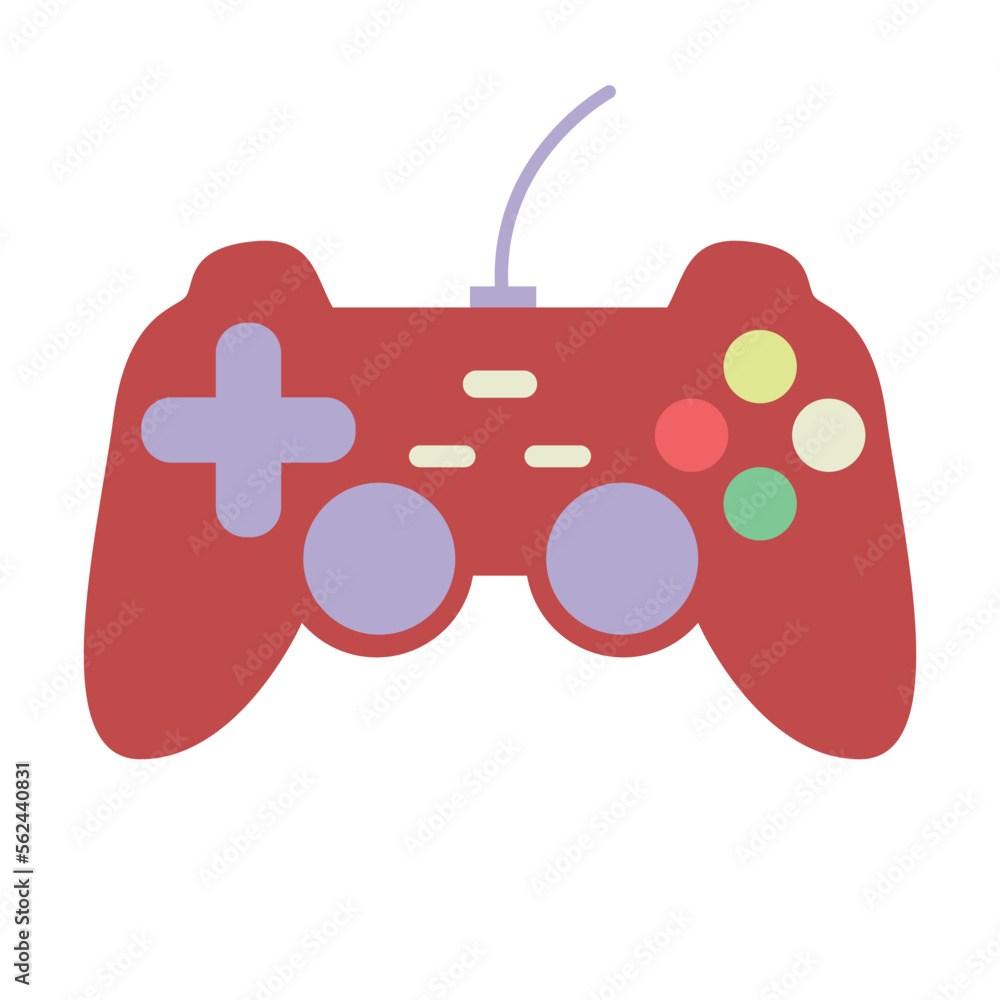 Game Console is red Game Console is red