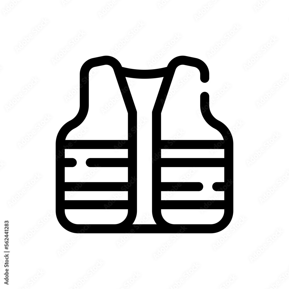 vest line icon vest line icon