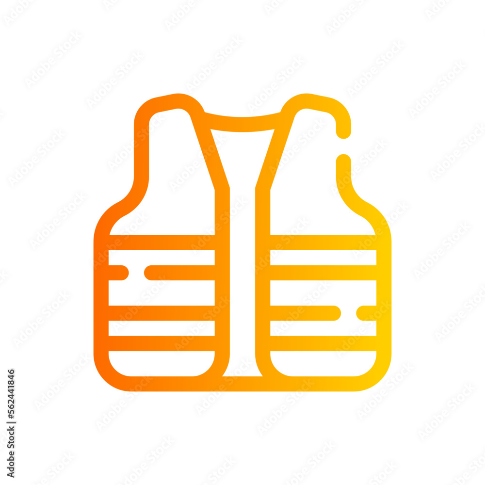 vest gradient icon vest gradient icon