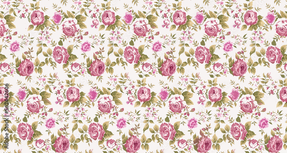 Digital And Textile Design Pattern