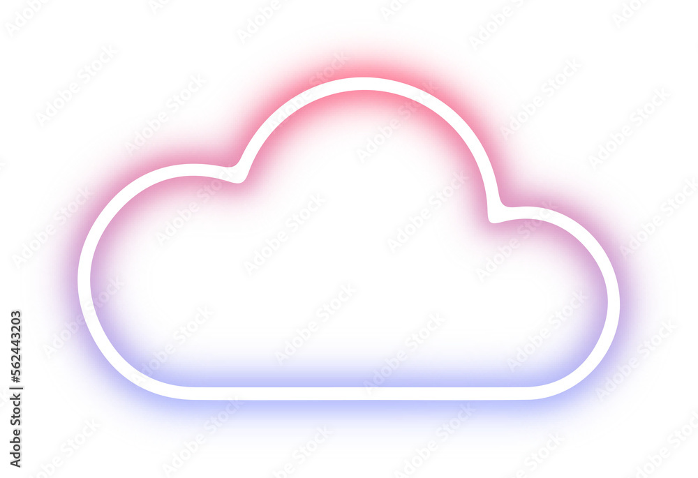 Collection of cloud neon Collection of cloud neon
