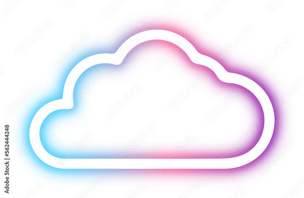 Collection of cloud neon Collection of cloud neon