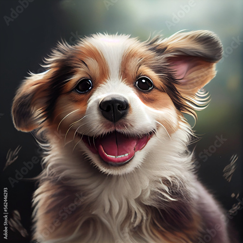 puppy smile