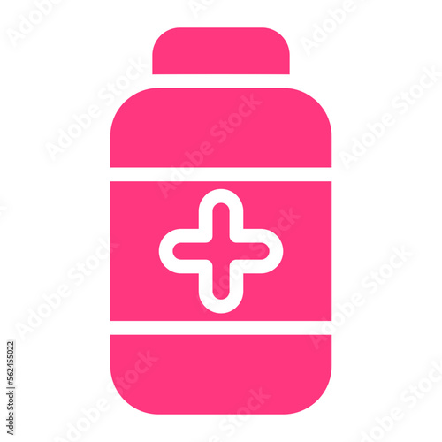 antibacterial gradient icon
