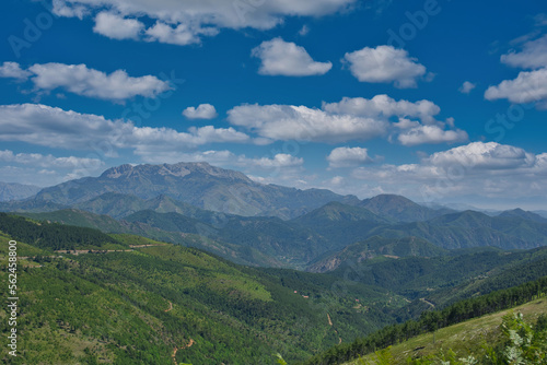 Landschaft in den Albanischen Alpen 