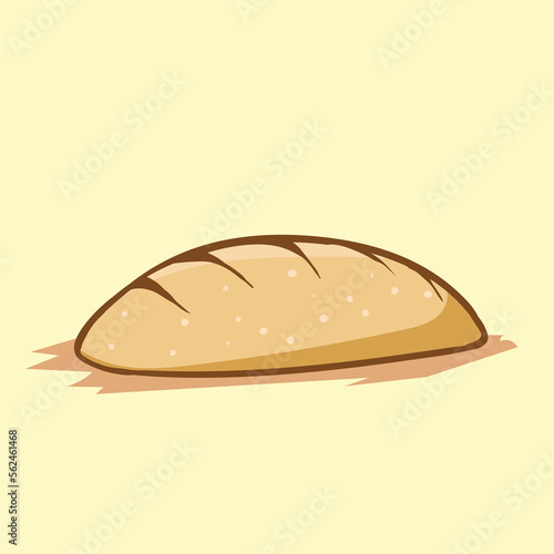 illustration of a bread