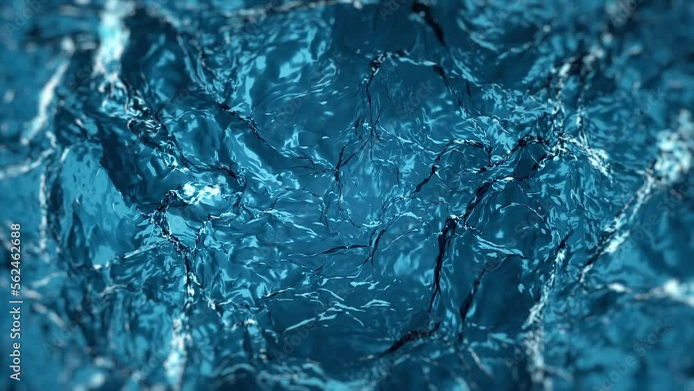 Water Flowing Patterns Fx Texture Animation Loop/ 4k animation of an abstract water fx flowing texture background with liquid patterns streaming seamless looping
